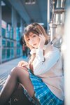 [COSPLAY] 雪琪 JK夕阳