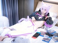 [COSPLAY] Sameki NO.019 Nekomata Okayu