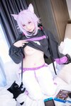 [COSPLAY] Sameki NO.019 Nekomata Okayu