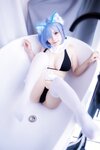 [COSPLAY] 末夜787 蕾姆女仆泳装