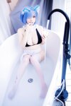 [COSPLAY] 末夜787 蕾姆女仆泳装