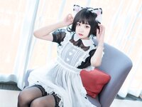 [COSPLAY] 恩田直幸 奶牛猫女仆