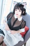 [COSPLAY] 恩田直幸 奶牛猫女仆