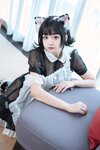 [COSPLAY] 恩田直幸 奶牛猫女仆