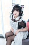 [COSPLAY] 恩田直幸 奶牛猫女仆