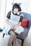 [COSPLAY] 恩田直幸 奶牛猫女仆
