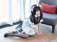 [COSPLAY] 恩田直幸 奶牛猫女仆