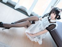 [COSPLAY] 恩田直幸 奶牛猫女仆