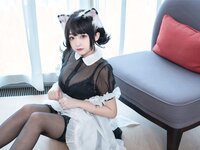 [COSPLAY] 恩田直幸 奶牛猫女仆