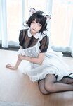 [COSPLAY] 恩田直幸 奶牛猫女仆