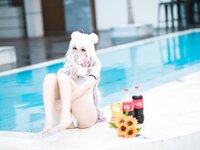 [COSPLAY] 焖焖碳 NO.012 恶毒泳衣