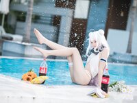 [COSPLAY] 焖焖碳 NO.012 恶毒泳衣