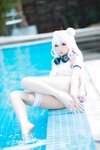 [COSPLAY] 焖焖碳 NO.012 恶毒泳衣