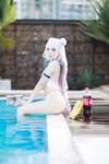 [COSPLAY] 焖焖碳 NO.012 恶毒泳衣