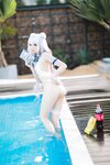 [COSPLAY] 焖焖碳 NO.012 恶毒泳衣