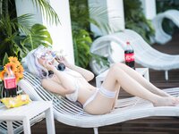[COSPLAY] 焖焖碳 NO.012 恶毒泳衣