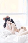 [COSPLAY] 咬一口兔娘 小熊睡衣