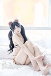 [COSPLAY] 咬一口兔娘 小熊睡衣