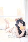 [COSPLAY] 咬一口兔娘 小熊睡衣
