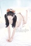 [COSPLAY] 咬一口兔娘 小熊睡衣