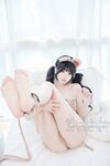 [COSPLAY] 咬一口兔娘 小熊睡衣