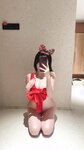[COSPLAY] 奶宝妹纸 圣诞调教