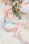 [COSPLAY] 咬一口兔娘 豌豆公主的秘密花房