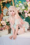 [COSPLAY] 咬一口兔娘 豌豆公主的秘密花房