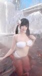[COSPLAY] miko酱ww 雪地温泉