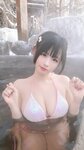 [COSPLAY] miko酱ww 雪地温泉