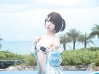 [COSPLAY] yuuhui玉汇 妹 泳装