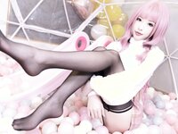 [COSPLAY] 清水由乃 NO.043 粉色南半球