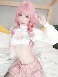 [COSPLAY] 清水由乃 NO.043 粉色南半球