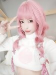 [COSPLAY] 清水由乃 NO.043 粉色南半球