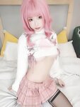 [COSPLAY] 清水由乃 NO.043 粉色南半球