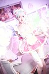[COSPLAY] 阿包也是兔娘 七夕粉粉女仆