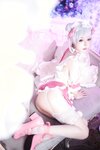 [COSPLAY] 阿包也是兔娘 七夕粉粉女仆
