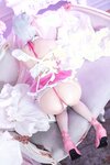 [COSPLAY] 阿包也是兔娘 七夕粉粉女仆
