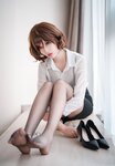[COSPLAY] 轩萧学姐 OL