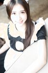 [COSPLAY] 一只小仙若 黑丝女仆