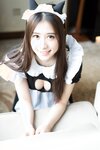 [COSPLAY] 一只小仙若 黑丝女仆