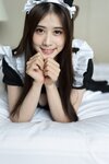 [COSPLAY] 一只小仙若 黑丝女仆