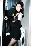 [COSPLAY] 许岚 叁月life 黑丝西装