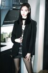 [COSPLAY] 许岚 叁月life 黑丝西装