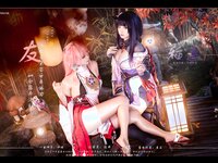[COSPLAY] 伊喵君 景三 八重 雷神 双倍快乐