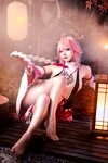 [COSPLAY] 伊喵君 景三 八重 雷神 双倍快乐