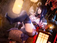 [COSPLAY] 伊喵君 景三 八重 雷神 双倍快乐