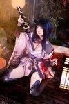[COSPLAY] 伊喵君 景三 八重 雷神 双倍快乐