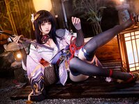 [COSPLAY] 伊喵君 景三 八重 雷神 双倍快乐
