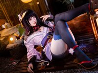 [COSPLAY] 伊喵君 景三 八重 雷神 双倍快乐